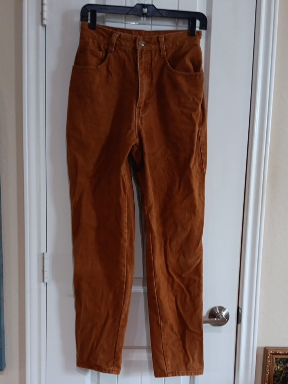 VTG 90s Zana Di Rust Brown High Rise Mom Jeans 26 Waist Grunge Gorpcore
